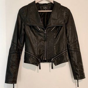 Lulu's Vegan Leather Moto Jacket